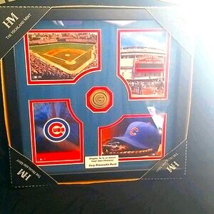 Chicago Cubs Framed Art New Highland Mint